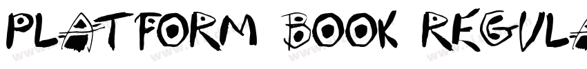 Platform book regula字体转换
